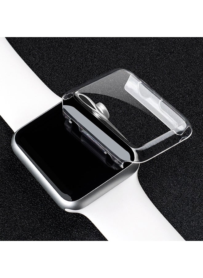 Voberry Case Cover For Apple Watch Series 3 38mm Clear  - Image 2