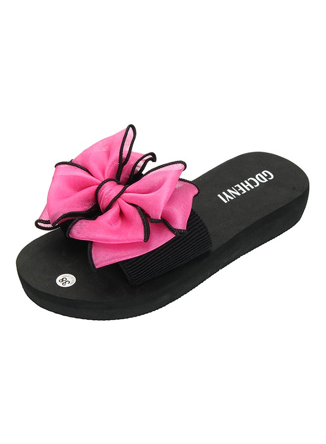 Generic - Designer Bow Slides Pink - Image 1
