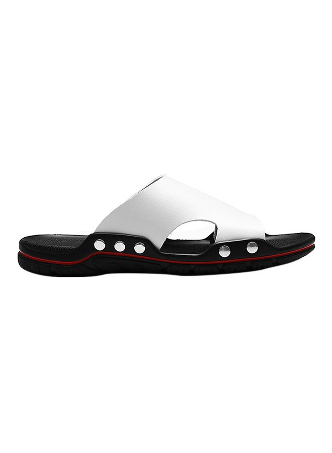 Plastic Slip-On Arabic Sandals White  - Image 1