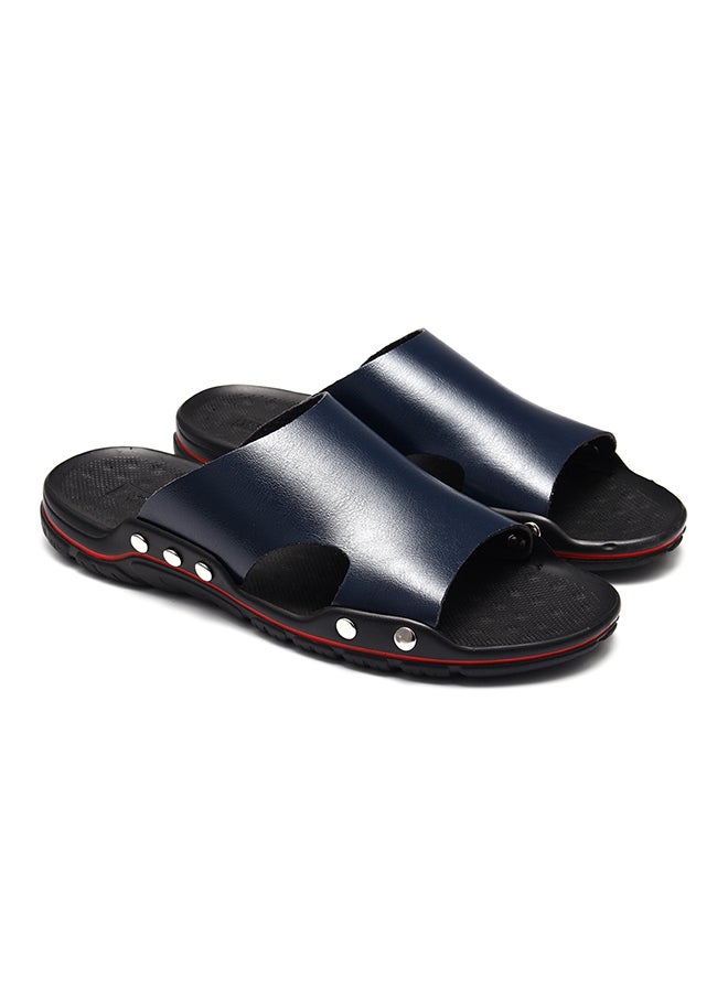 Generic - Plastic Slip-On Arabic Sandals Navy - Image 1