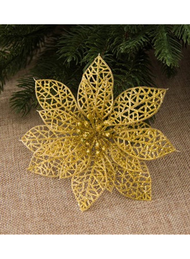 Sharpdo Decorative Hollow Flower Gold 10 x 10cm - Image 2