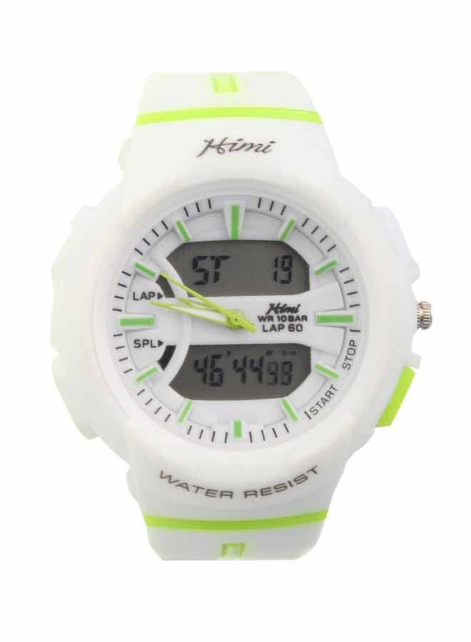 هيمي ساعة يد رقمية وبعقارب مقاومة للماء طراز A-005 women