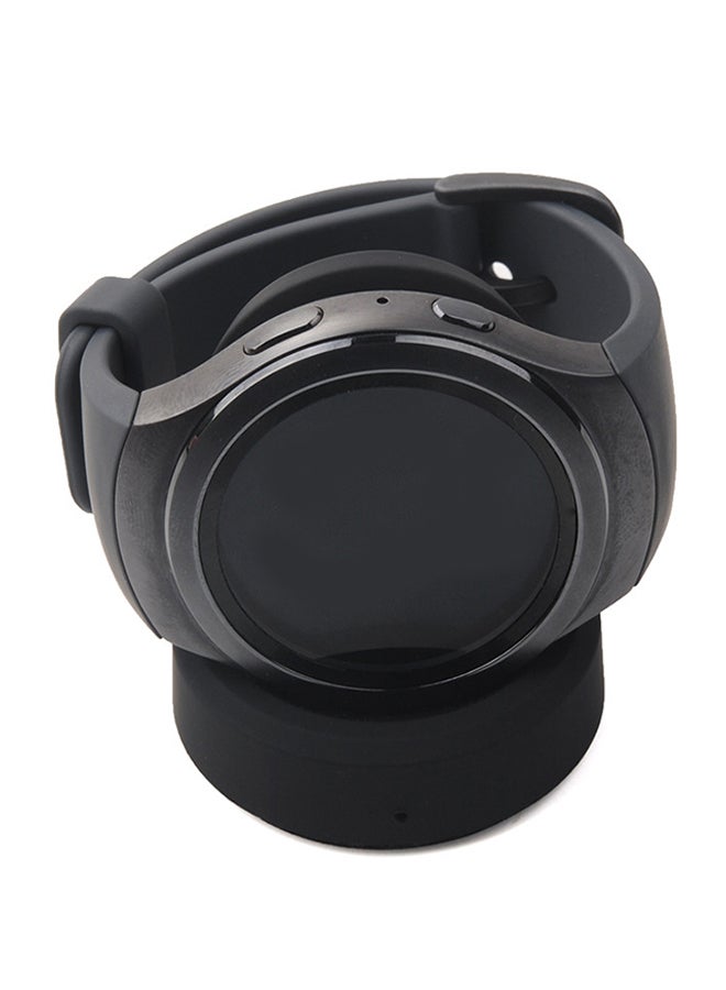 قاعدة شحن لساعة سامسونج جالاكسي جير S3 سيريز أسود - Image 1