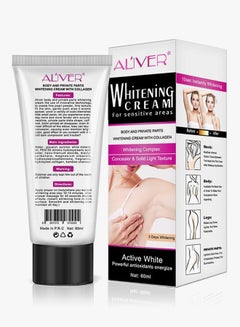 ALIVER Whitening Cream for Sensitive Areas 60ml  - Image 2
