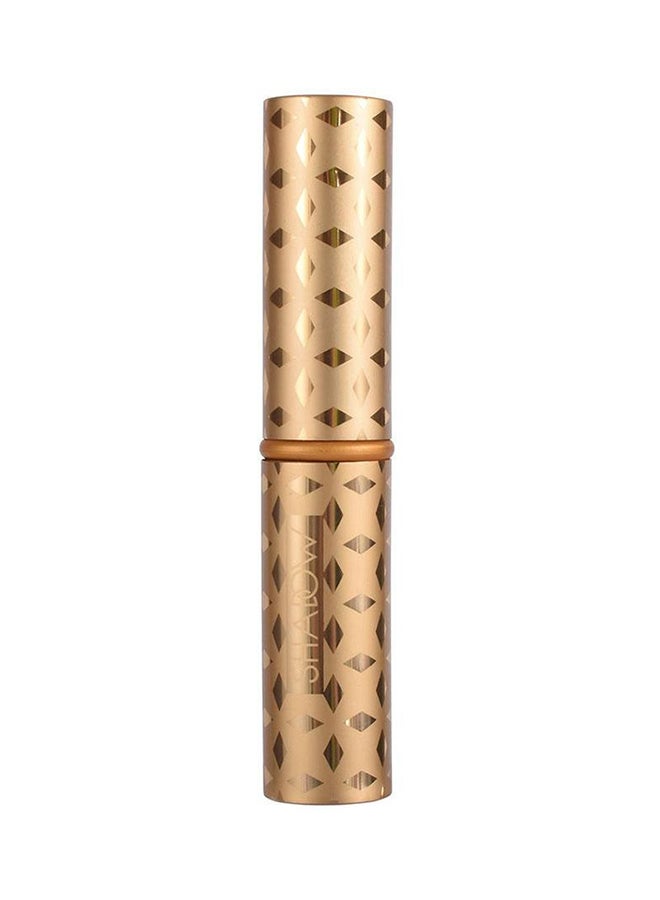 Retractable Face Powder Brushes Gold/Brown