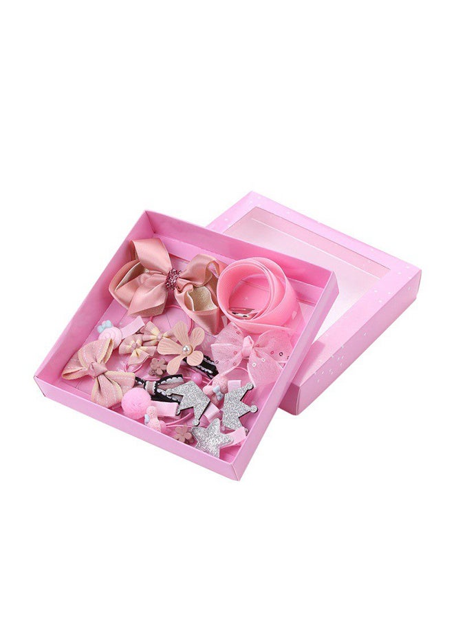 كاكا كيد طقم ربطات للرأس مزينة بعقدة على شكل فراشة وردي - Image 2