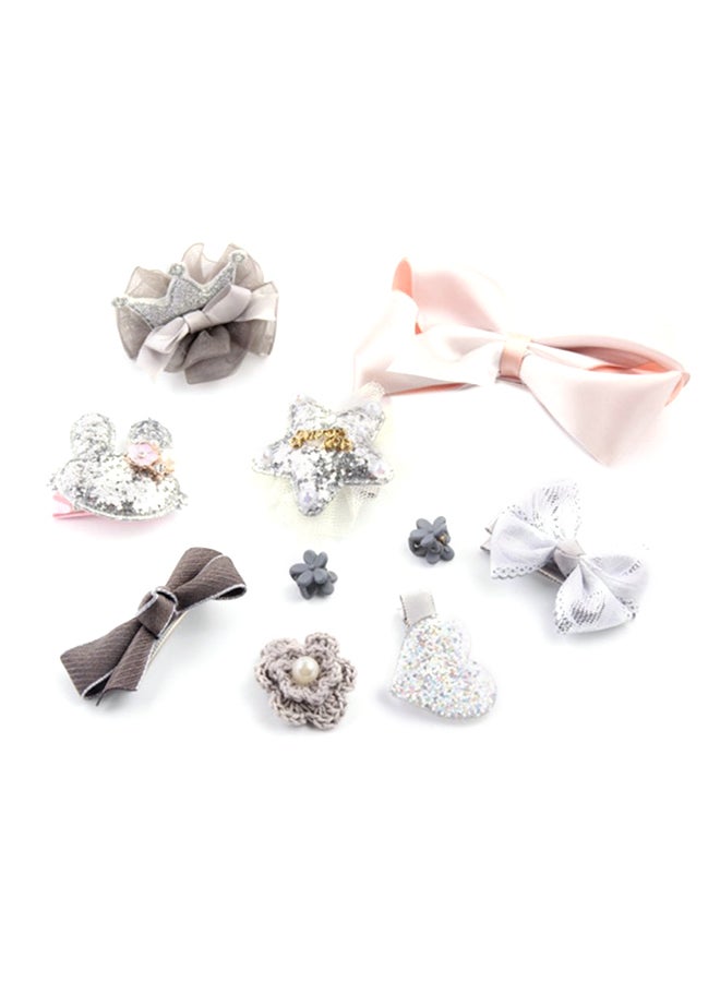 Headband Accessories Set Grey/Pink - v1543831946/N19669965V_1