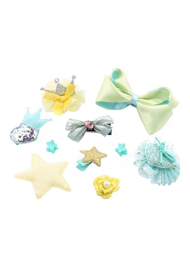 كاكا كيد طقم إكسسوارات مكون من ربطات للرأس أخضر/ كحلي/ أصفر - Image 1