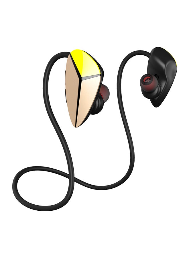 أوي مع سماعات الرأس هذه، يمكنك تجربة صوت غامر عالي الجودة بوقت استجابة منخفض بغض النظر عن مكان وجودك. متوافقة تماما مع جميع الهواتف الذكية. استمع إلى قائمة التشغيل الخاصة بك بفضل هذه السماعات التي توفر صوت جهير قوي. بفضل الكابلات الخالية من التشابك، يمكنك إنقاذ نفسك من متاعب فك التشابك. ذهبي - Image 1