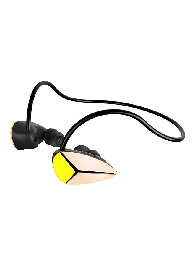 أوي مع سماعات الرأس هذه، يمكنك تجربة صوت غامر عالي الجودة بوقت استجابة منخفض بغض النظر عن مكان وجودك. متوافقة تماما مع جميع الهواتف الذكية. استمع إلى قائمة التشغيل الخاصة بك بفضل هذه السماعات التي توفر صوت جهير قوي. بفضل الكابلات الخالية من التشابك، يمكنك إنقاذ نفسك من متاعب فك التشابك. ذهبي - Image 2