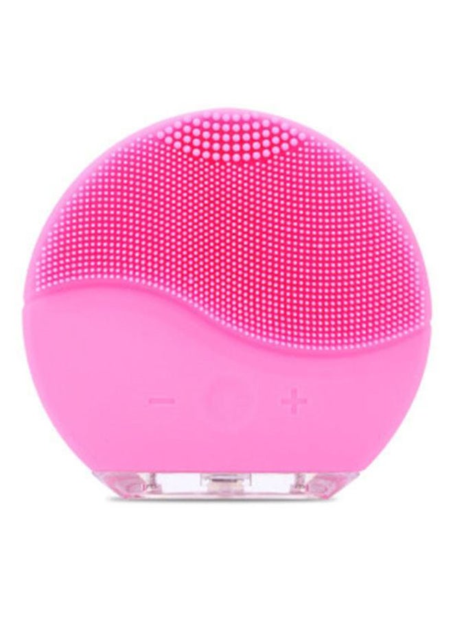 Electric Face Cleansing And Exfoliating Brush Pink