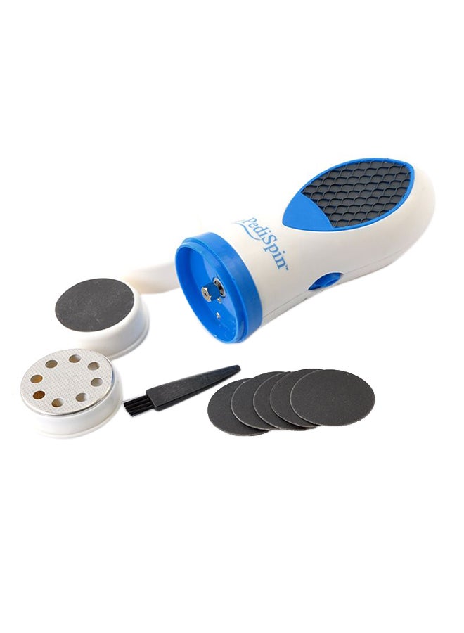 بيدي سبين أداة إزالة أنسجة الجلد الميت والبشرة الجافة أبيض/رمادي/أزرق - Image 1