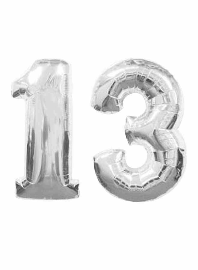 Tamona Number 13 Helium Party Balloon 16inch