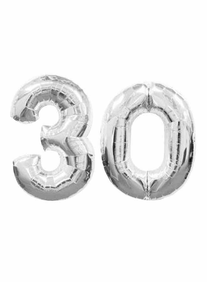 Tamona Number 30 Helium Party Balloon 16inch 