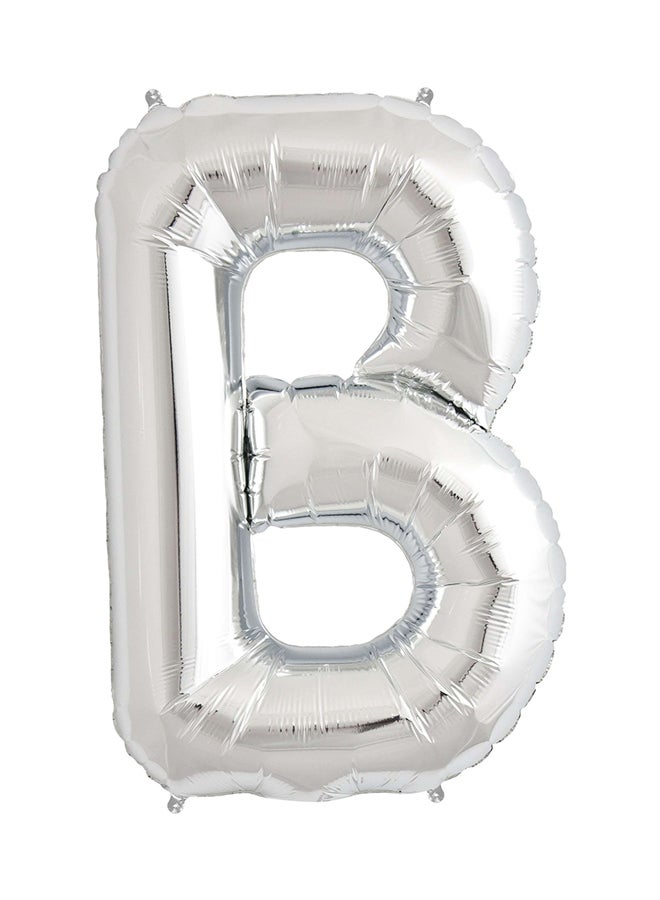 بالون هيليوم للحفلات على شكل حرف B 30بوصة