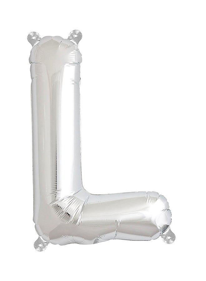 تامونا بالون هيليوم للحفلات بتصميم على شكل حرف L 30بوصة