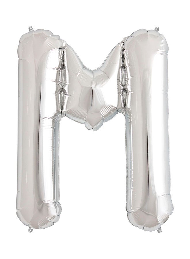 تامونا بالون هيليوم للحفلات بتصميم على شكل حرف M 30بوصة