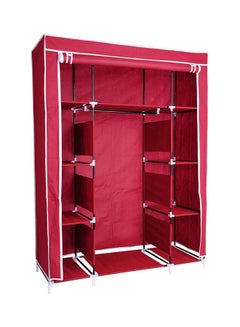 Portable Wardrobe Organizer Maroon/White 4220grams - v1543838127/N19789058A_1