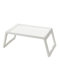 Generic Foldable Bed Table Tray White 