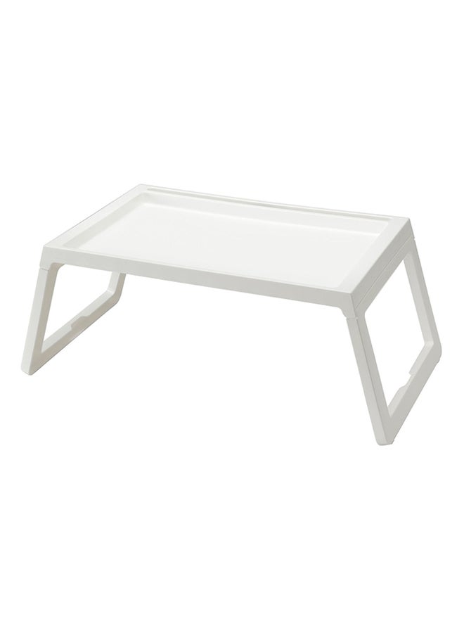 Generic Foldable Bed Table Tray White 