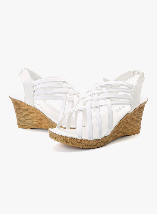 Knitted Wedges White - Image 3