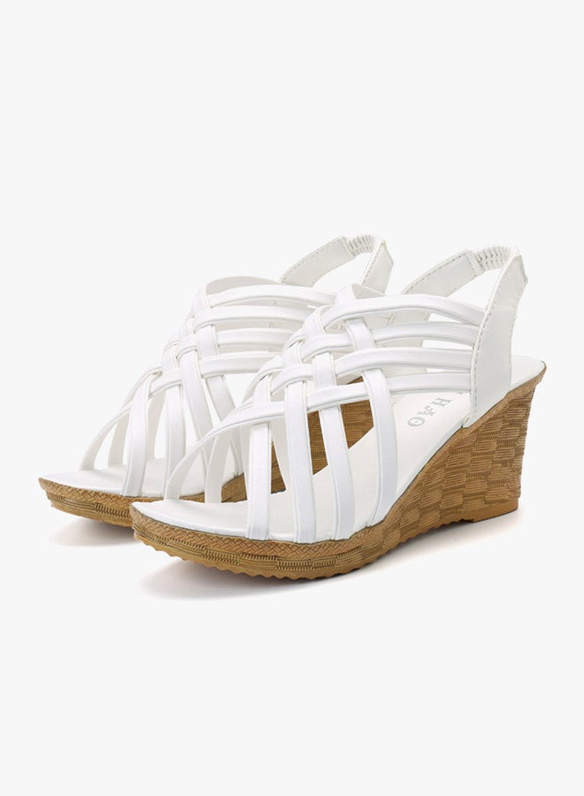 Knitted Wedges White - Image 2