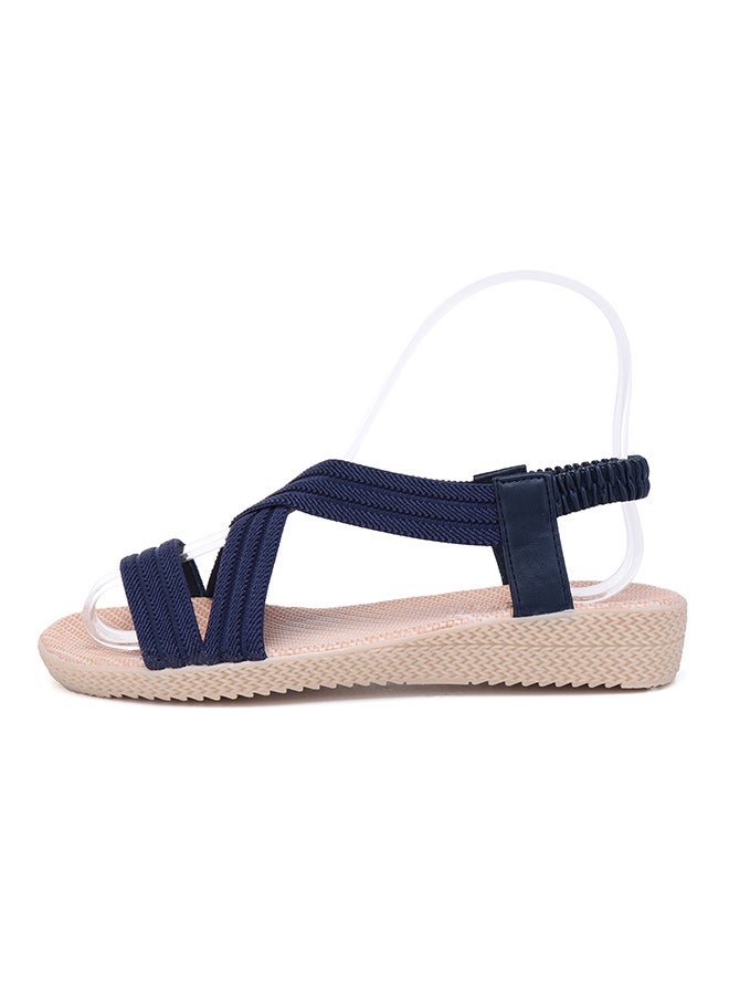 Classic Flat Sandals Blue - Image 1