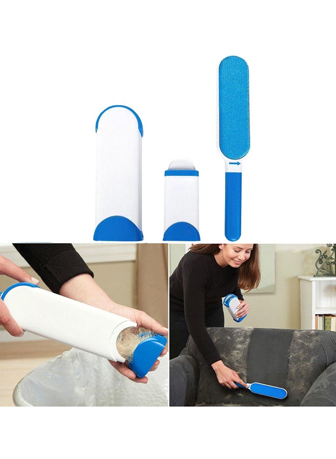 Double Sided LintBrush Blue/White 13.9x4.9x2inch - Image 2