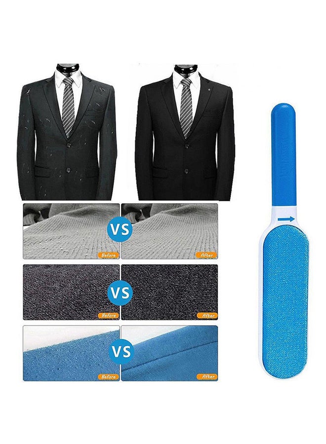 Double Sided LintBrush Blue/White 13.9x4.9x2inch - Image 4