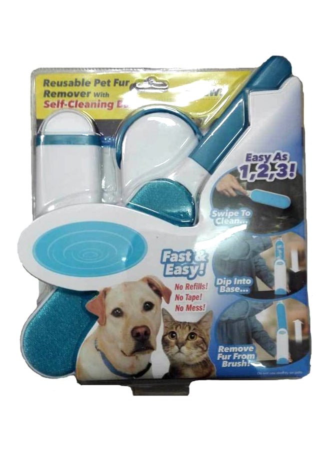 Double Sided LintBrush Blue/White 13.9x4.9x2inch - Image 5