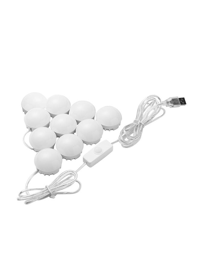 12-Piece LED Strip Light White 4meter - Image 2