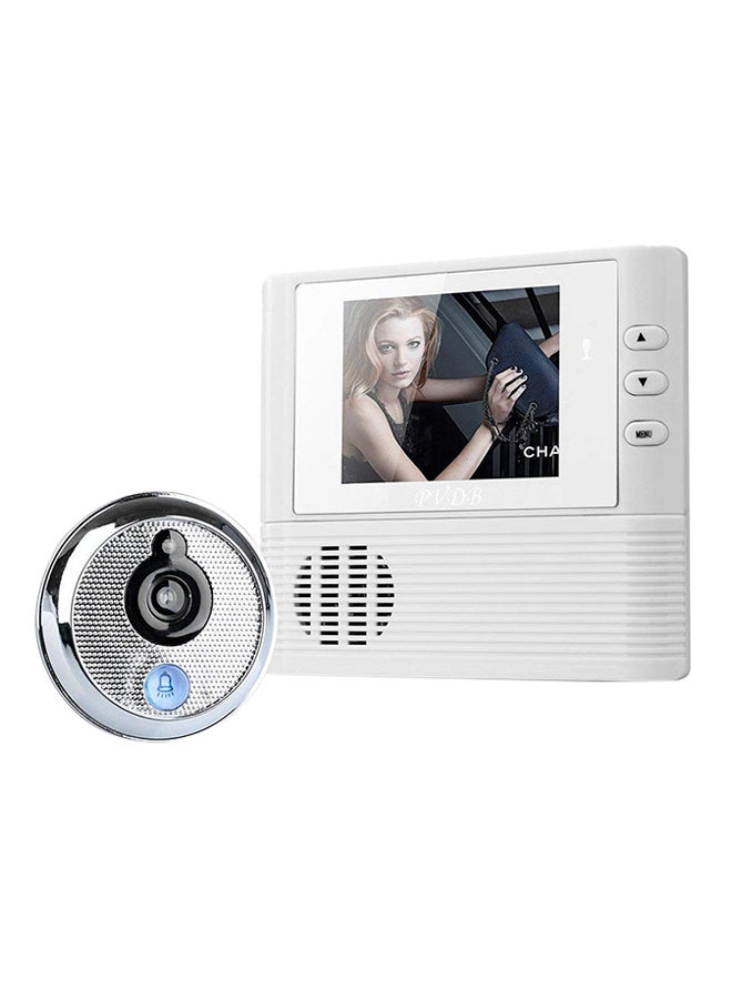 Digital Doorbell With Night Vision White  - Image 1