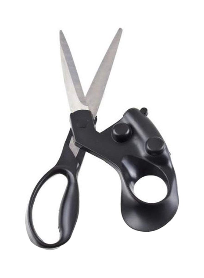 Generic Laser Guided Scissor Black/Silver  - Image 1
