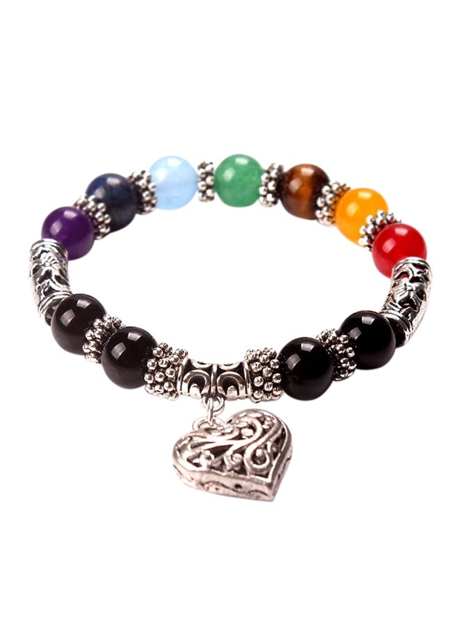 سوار يحتوي على 7 أحجار شاكرا بلورية