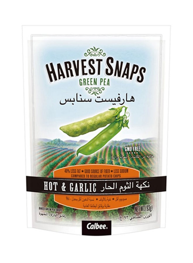 طعام هارفيست سنابس بالفلفل الأخضر الحار والثوم 93جرام