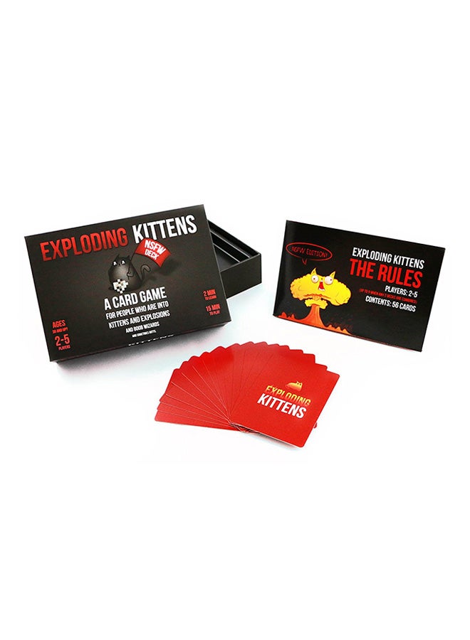 null - Pack Of 2 Exploding Kittens Card Game - Image 1