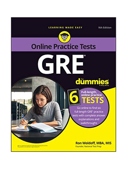 GRE For Dummies paperback english - 2-May-19