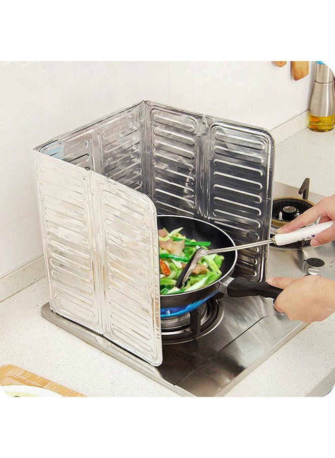 لوح معزول صاد للدهون ومقاوم للتلطخ فضي - Image 4