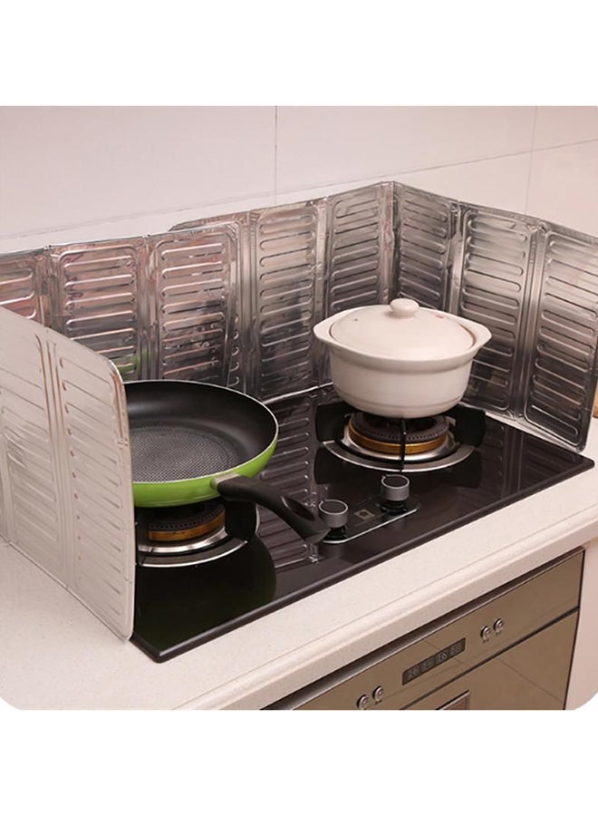 لوح معزول صاد للدهون ومقاوم للتلطخ فضي