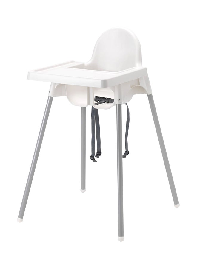 Adjustable High Chair With Tray - Image 1