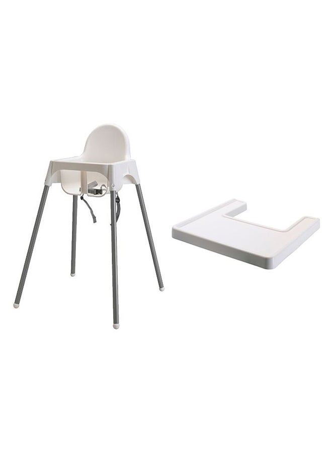 Adjustable High Chair With Tray - Image 2