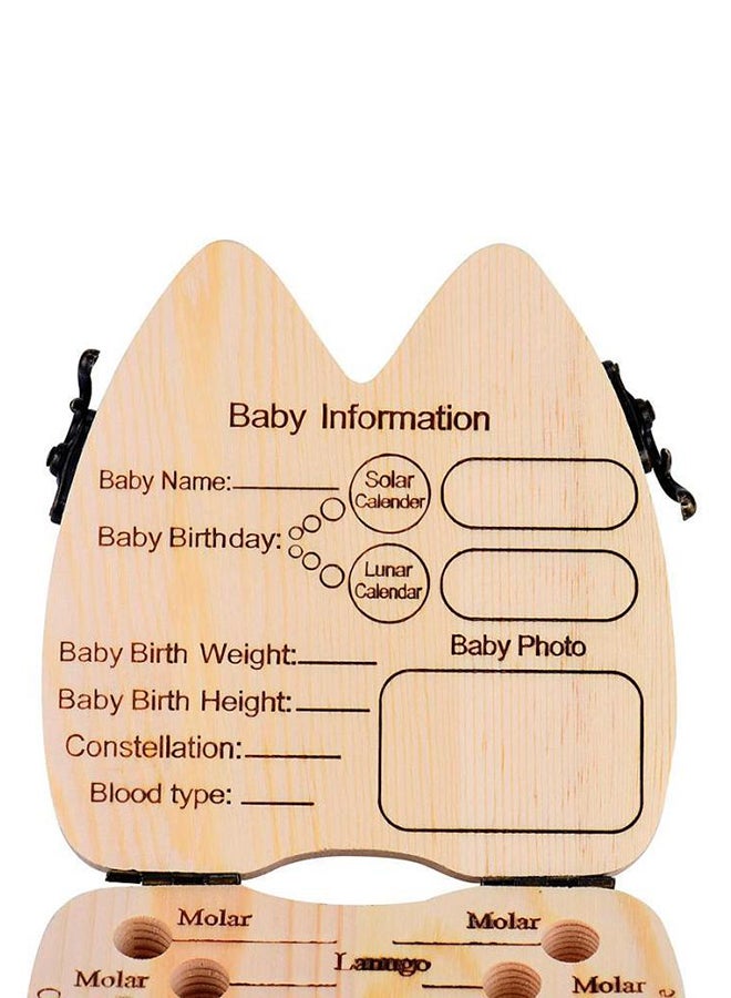 صندوق منظم لتخزين أسنان الأطفال - Image 3