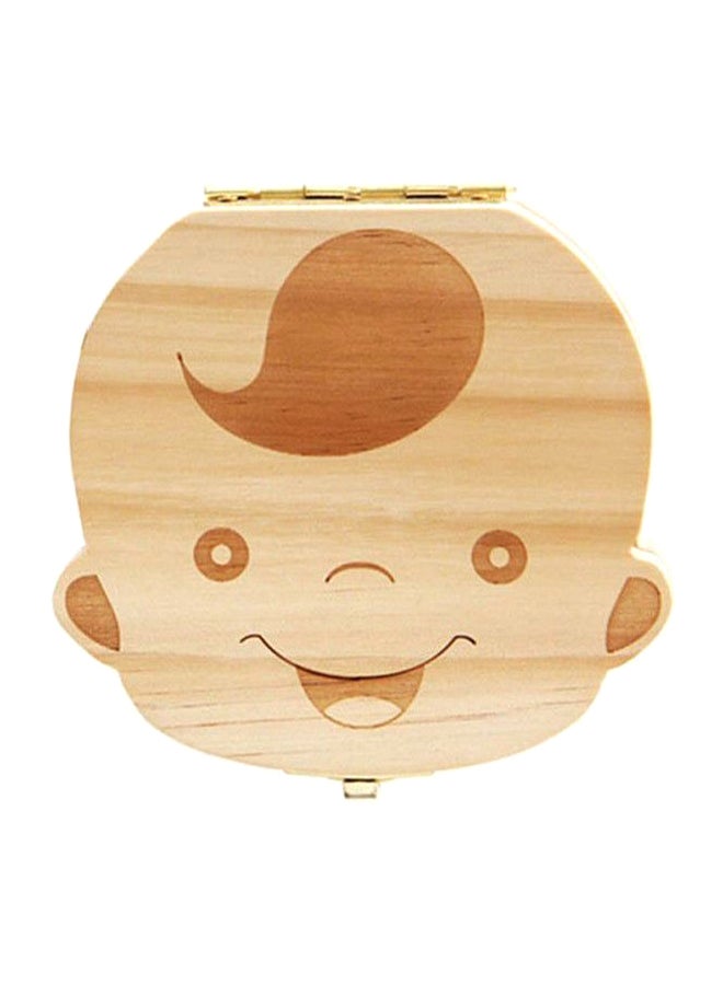 Wooden Tooth Box Organizer - Image 1