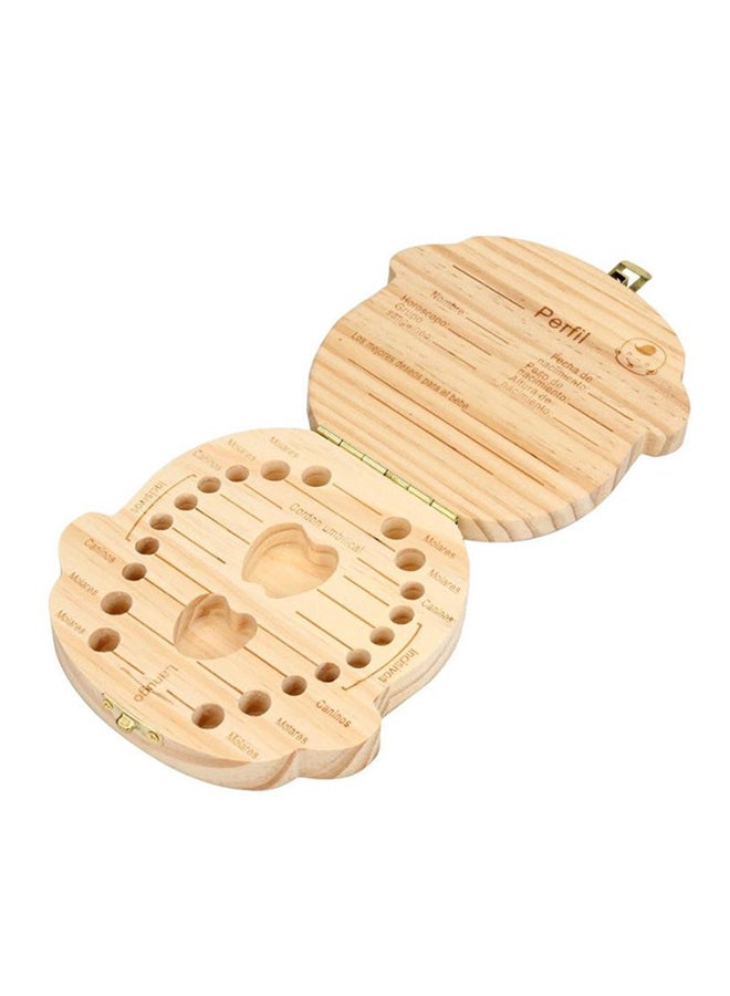 Wooden Tooth Box Organizer - Image 2