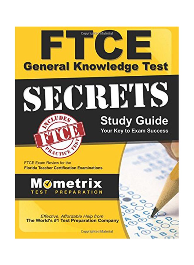FTCE General Knowledge Test Secrets Study Guide paperback english - 12-Apr-18 
