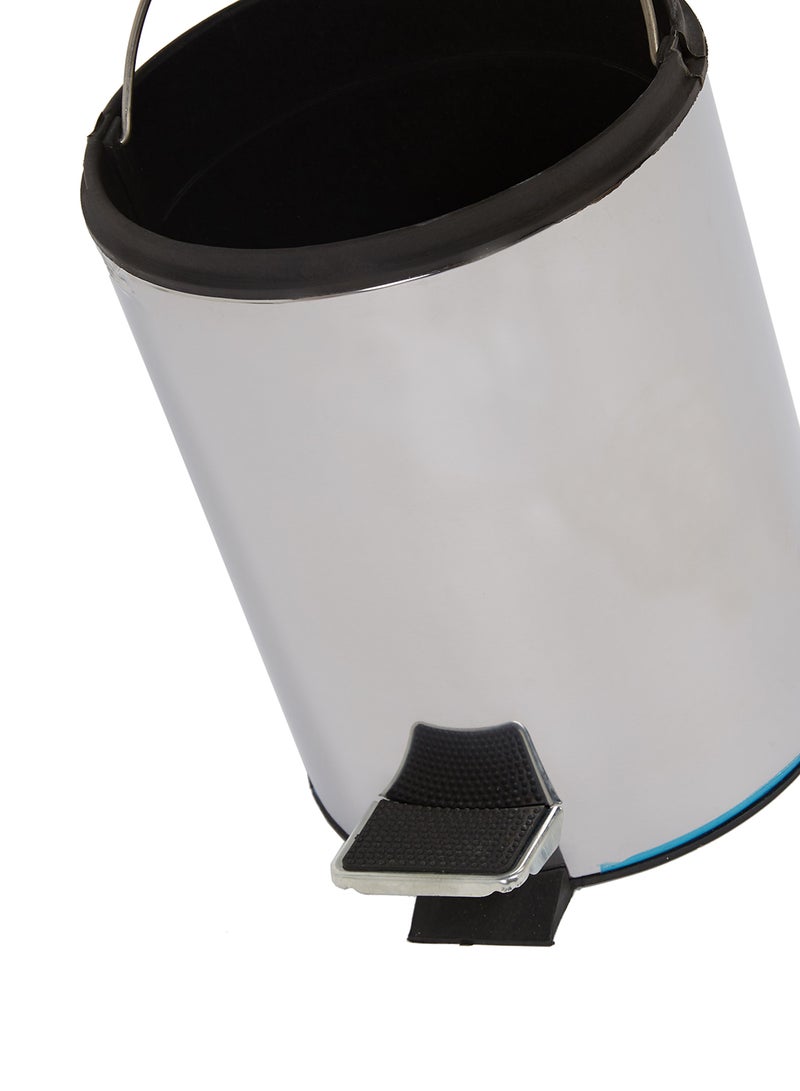 Harmony Stainless Steel Pedal Bin Silver/Black - Image 3