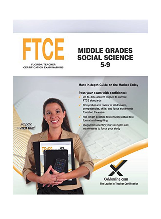 FTCE Middle Grades Social Science 5-9 Paperback English by Sharon A. Wynne - 22-Jun-18