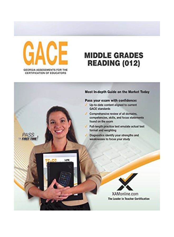 null - GACE Middle Grades Reading (012) paperback english - 6-Jul-18 - Image 1