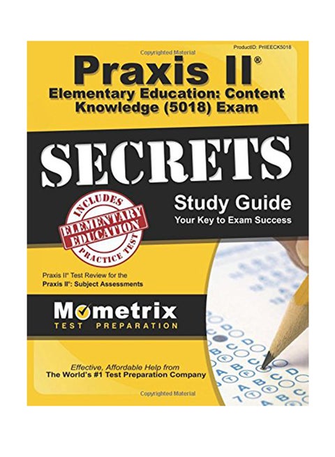 Praxis II Elementary Education: Content Knowledge (5018) Exam Secrets Study Guide paperback english - 12-Apr-18