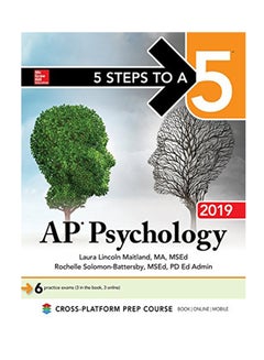 5 Steps to A 5: AP Psychology 2019 paperback english - 16-Aug-18 